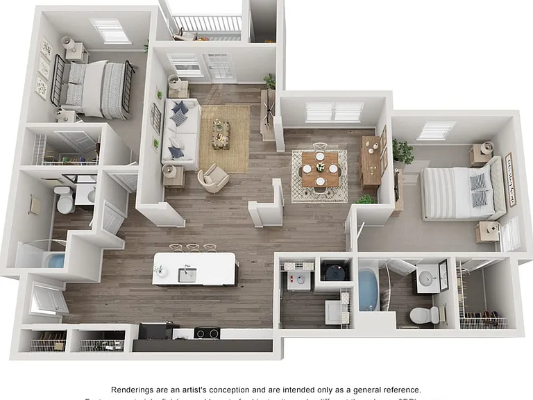 2 Bedroom | 2 Bath | 1162 SF | Renovated 2 Bedroom | 2 Bath | 1162 SF | Renovated