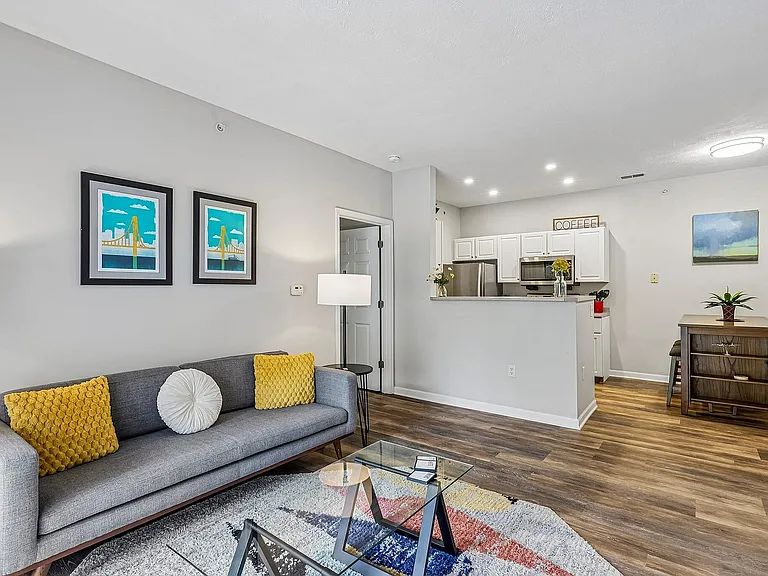 Inviting open-plan living space