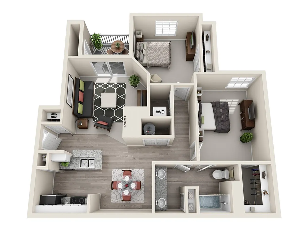 Floor plan Redwood