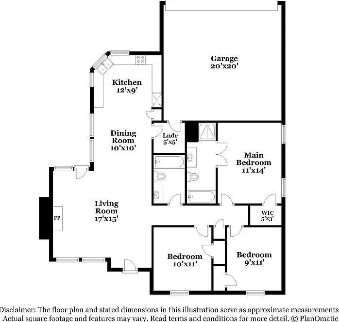 3 bed, 2.0 bath, 1232 sqft, $1,900 — Photo 2