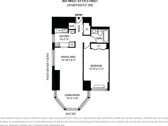 2nd image of 301 W 57th St APT 29E