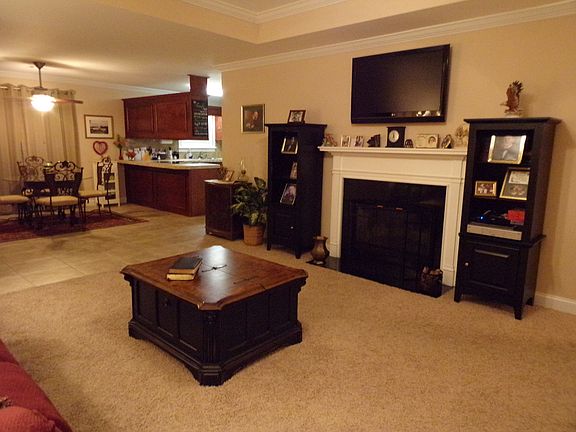 Wood Burning Fireplace