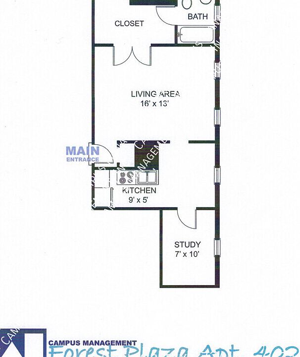 2nd image of 715 S Forest Ave #402