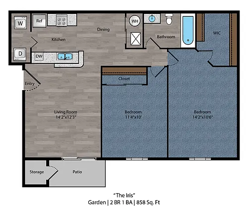 Floor plan The Iris