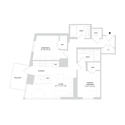 Floor plan 1309
