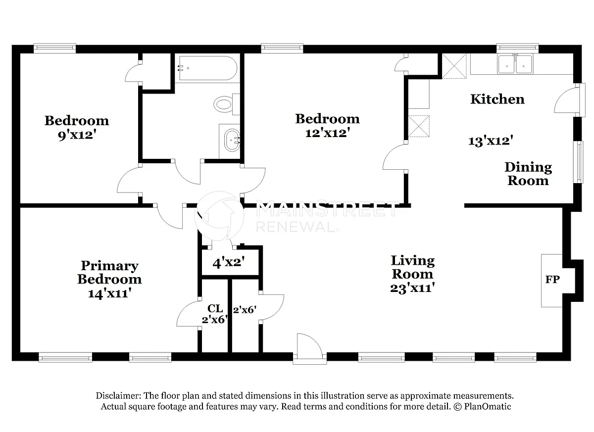 Floor Plan - 707 Bahia Ln