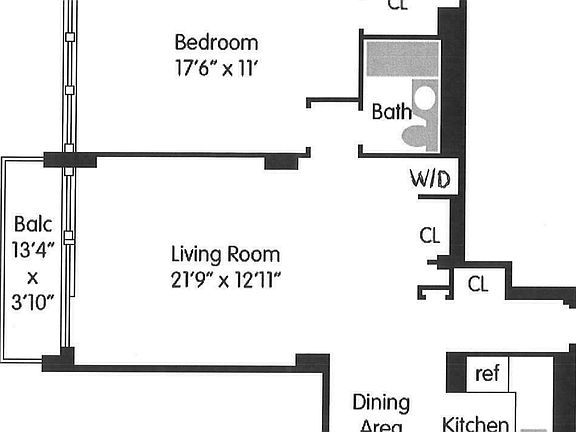 2nd image of 344 W 23rd St APT 6D