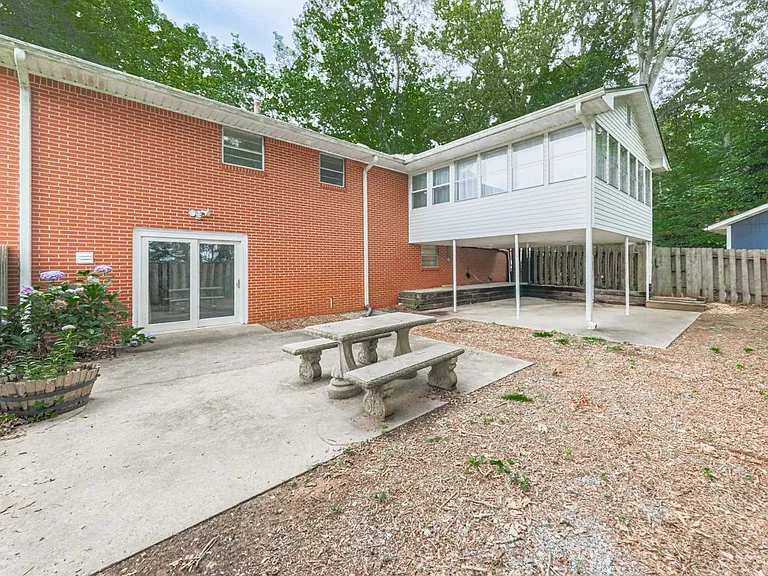 Fenced in Patio