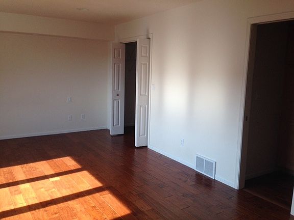 Large master suite with hardwood floors, walk-in closet and
