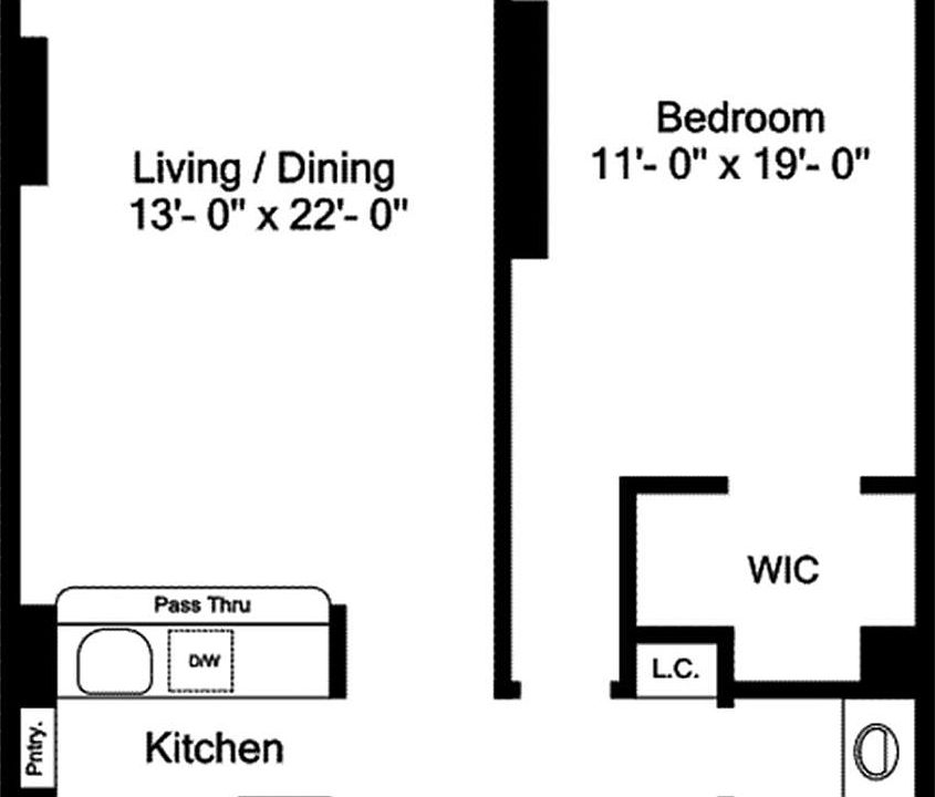 2nd image of 101 W 79th St APT 5F