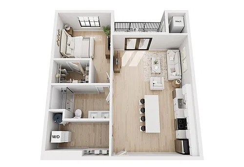 Floor plan 1E