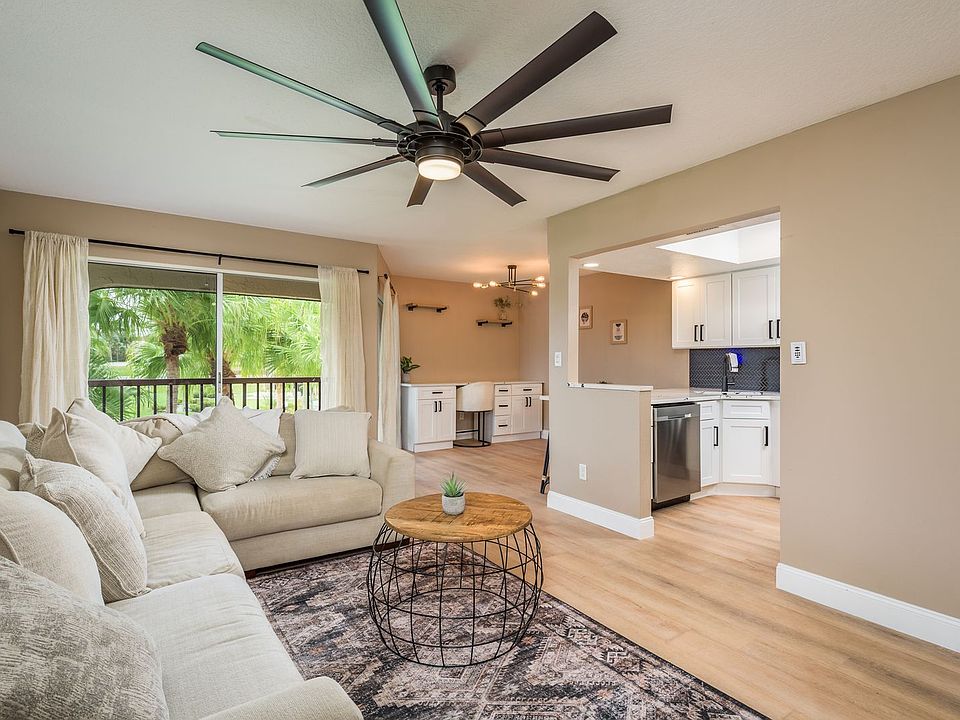 Living Room with Sectional, Modern Fan, Washable new Rug