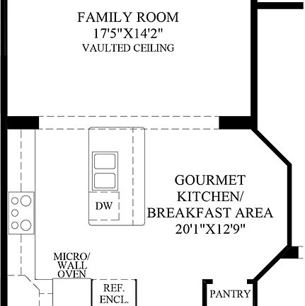 Optional Alternate Kitchen Layout