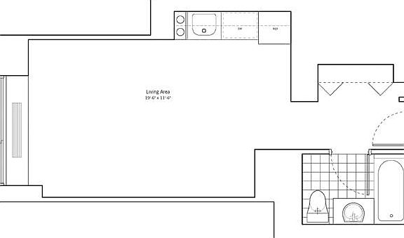 2nd image of 111 W 67th St APT 23L