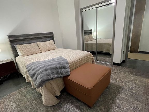 Bedroom 2 with soft, memory foam mattress