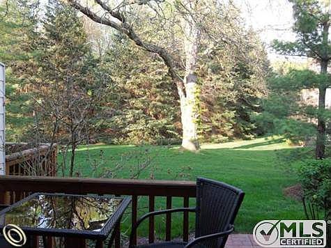 view from deck