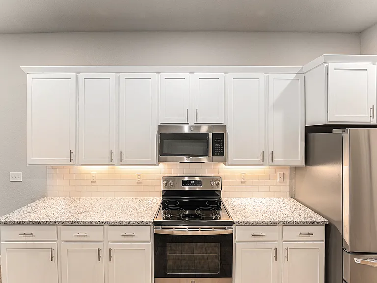All new appliances as of 2024 when new build construction was completed