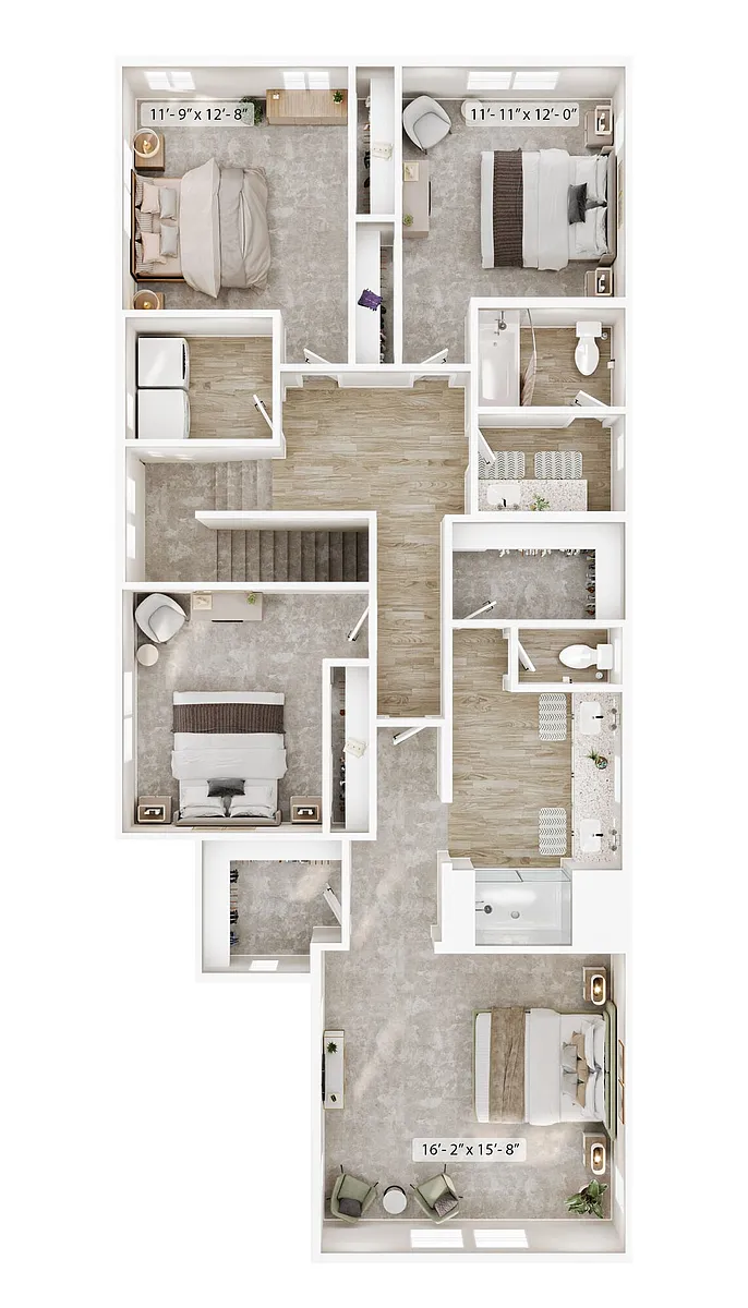 Floor plan 4A Garden