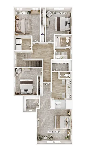 Floor plan 4A Garden