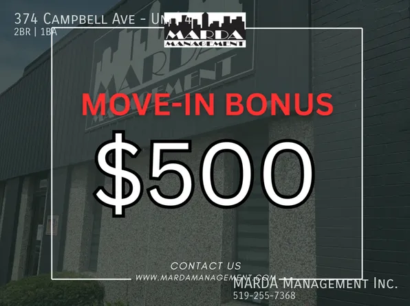 374 Campbell Ave #4, Windsor, ON N9B 2H3