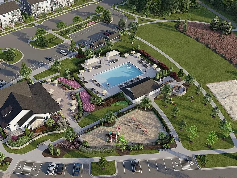 Clubhouse Aerial View