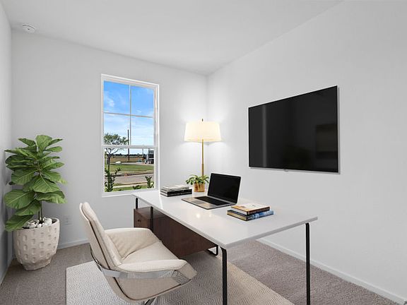 Virtually Staged Office