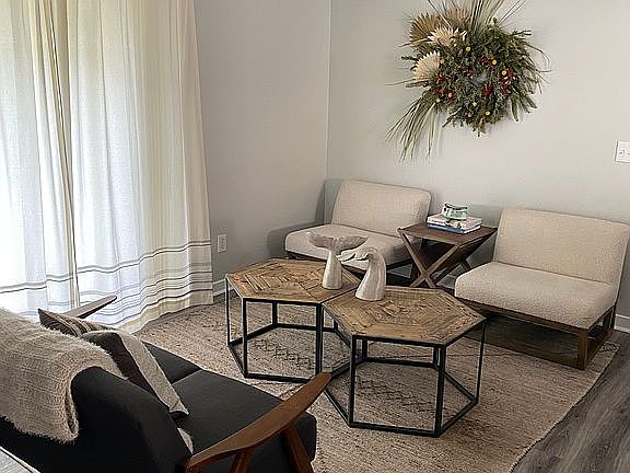Dining room or sitting area