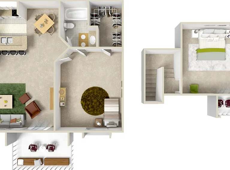 Lakeshore At Altamonte Springs - Tivoli - 2 Beds - 2 Baths - 1143 Sq. ft.