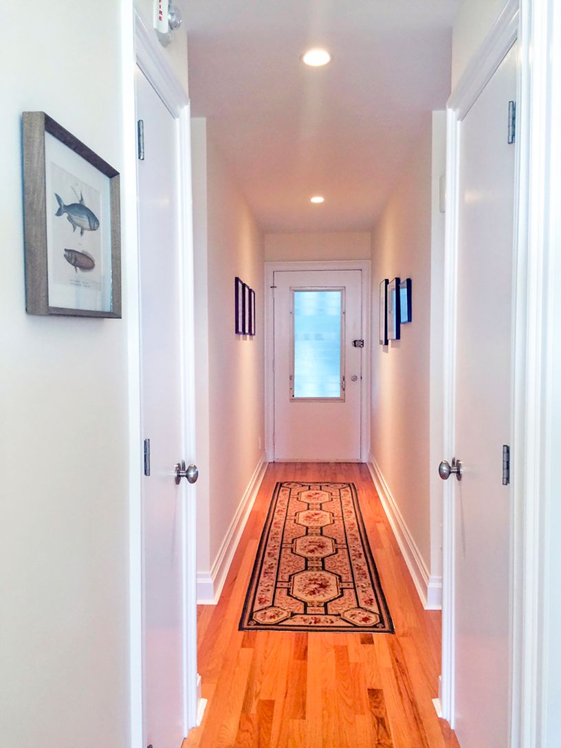  Hallway with In-Unit Laundry!