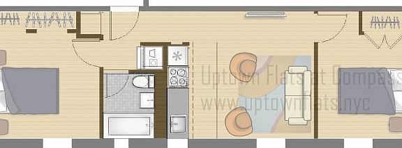 2nd image of 301 W 121st St #B2