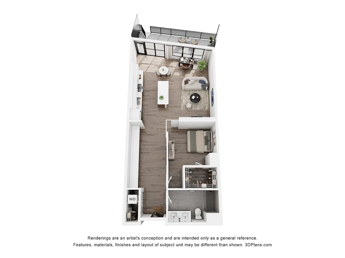 Floor plan LWA1