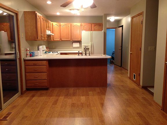 New kitchen/dining floors