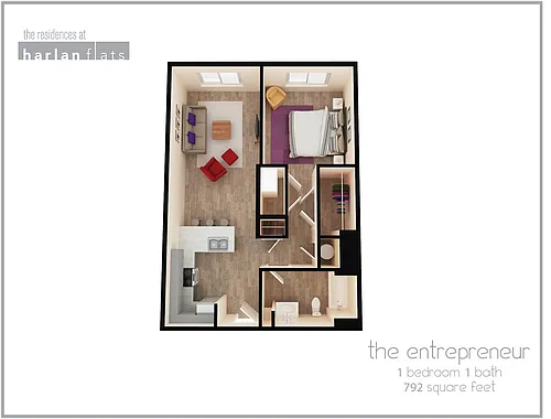 Floor plan The Entrepreneur