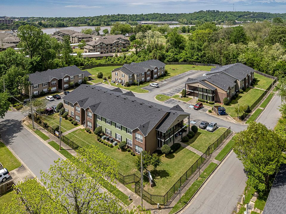 Aerial View of Riverstone Apartments _ North Little Rock, AR