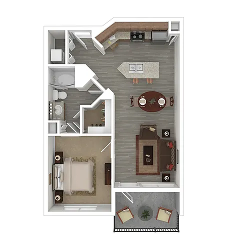 Floor plan A1R