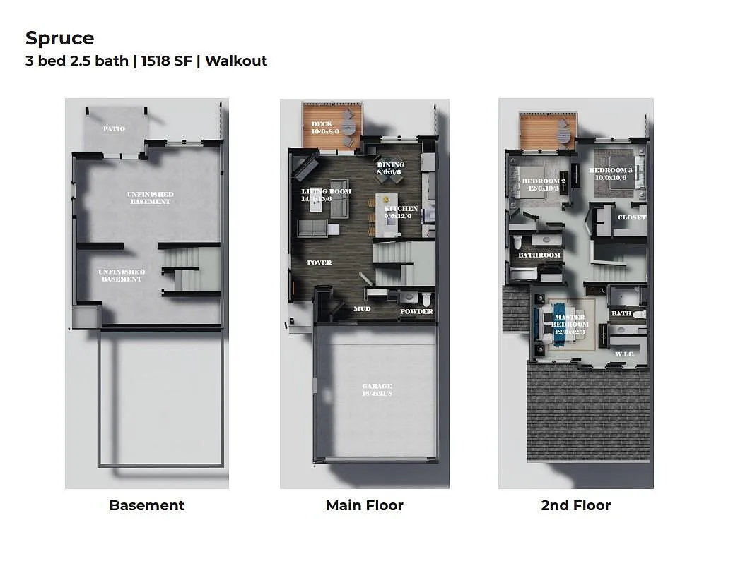 Floor plan Spruce