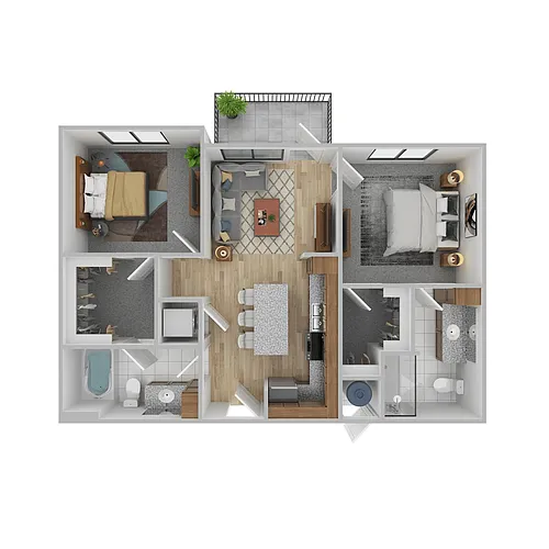 Floor plan B1