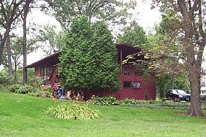 Side View of Home