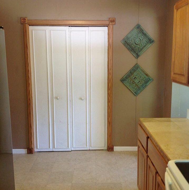 View of laundry room door 