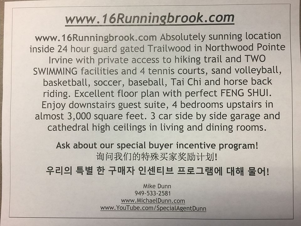 www.16RunningbrookIrvine.com