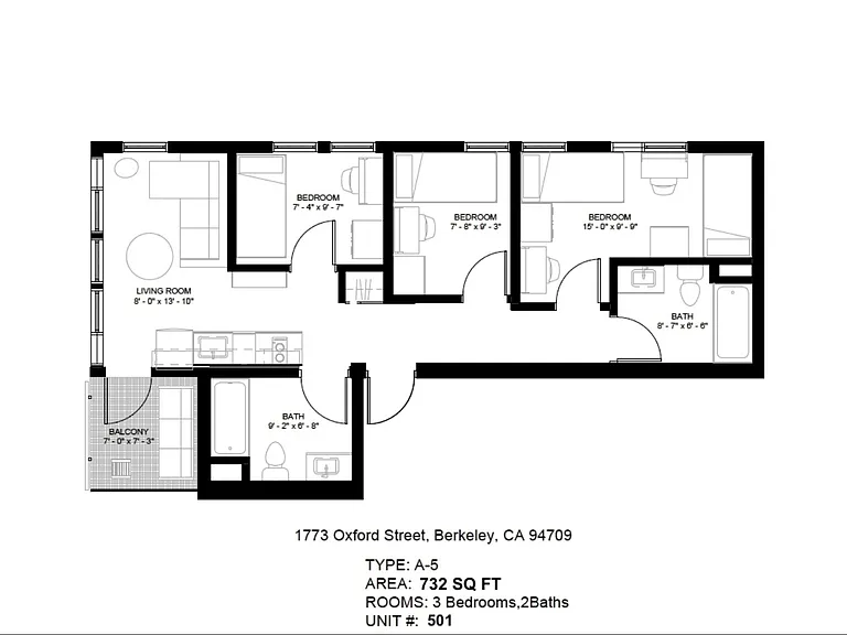 1773 Oxford St #501 — Photo 3