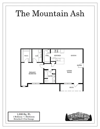 Floor plan Mountain Ash