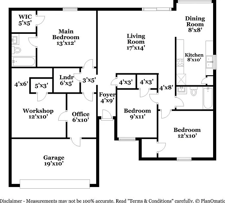 3 bed, 2.0 bath, 1200 sqft, $1,800 — Photo 2
