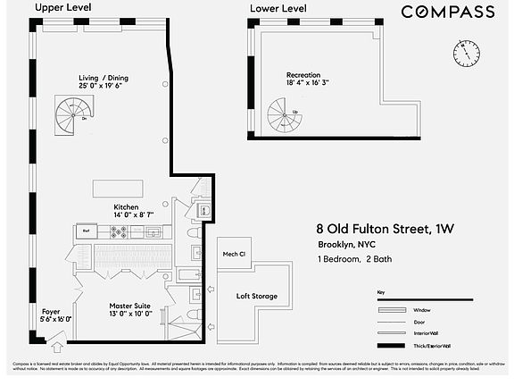 2nd image of 8 Old Fulton St APT 1W
