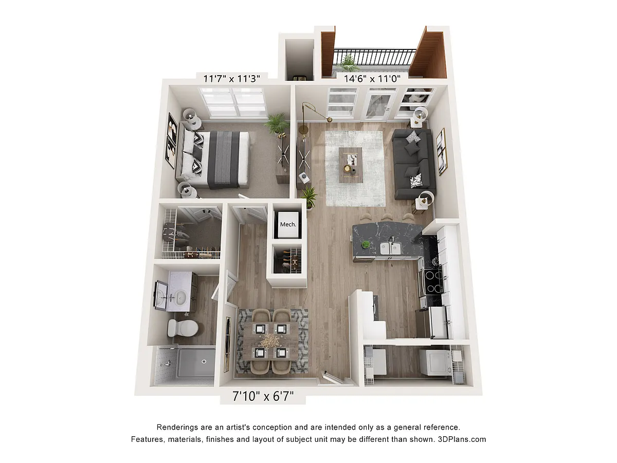 Floor plan Crest