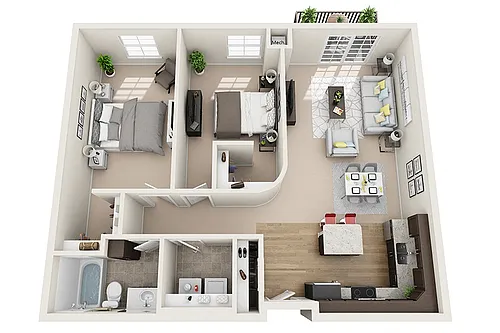 Floor plan B1