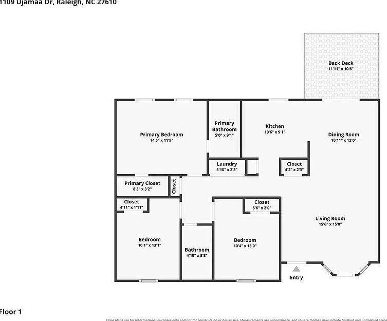 3 bed, 2.0 bath, 1263 sqft, $1,780 — Photo 2