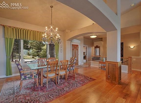 Graceful arches, wainscot columns and vaulted ceilings are just some of the architectural details!