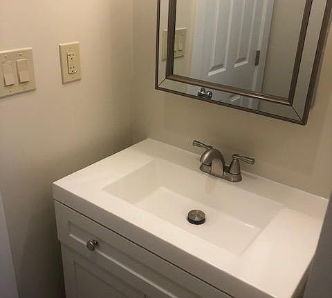 new bathroom vanity