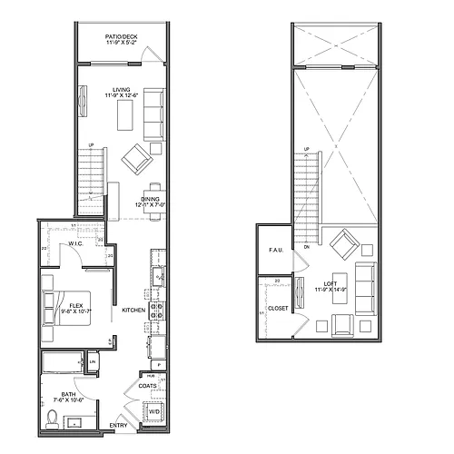 Floor plan Plan S7L
